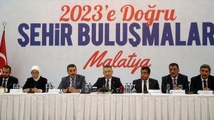 Cumhurbaşkanı Yardımcısı Oktay, Malatya Valiliğini ziyaret etti