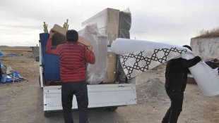 Karslı anne, "Bir dileğim evdi, ona da kavuştum"