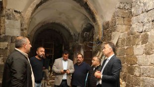 Vali Çağatay devam eden projeleri inceledi