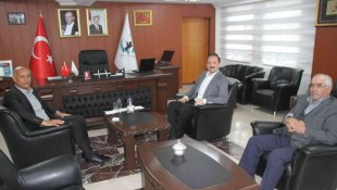 Kaymakam Bayram'dan Başkan Altın'a ziyaret