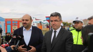 Aziziye'nin Trafik Eğitim Parkı'nda çocuklara özel etkinlik