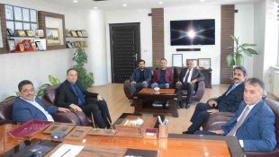 Vali Çağatay'dan TATSO Başkanı Adabağ'a "tebrik" ziyareti