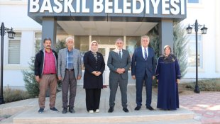 AK Parti Elazığ İl Başkanı Yıldırım'dan Baskil Belediye Başkanı Akmurat'a ziyaret