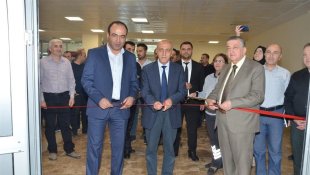 Doktor dinlenme salonuna törenli açılış