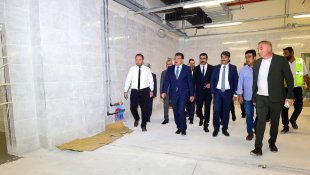 Ekmek ve yemek fabrikası yapımında sona gelindi