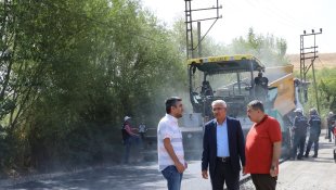 Battalgazi'de 2022 sıcak asfalt serim yılı oldu