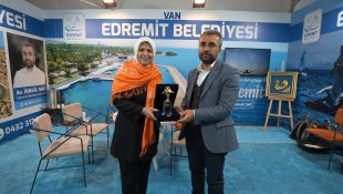 Gençlik projeleri dalında Edremit Belediyesi'ne ödül