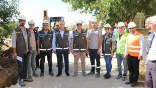 Baskil'de doğal gaz hattı için tören yapıldı