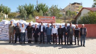 Keban'da 88 çiftçiye hibeli tohum desteği
