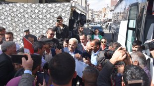 HDP Eş Genel Başkanı Sancar Kars'ta partililerle buluştu: