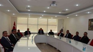 Oltu Beşeri ve Sosyal Bilimler Fakültesinde güvenlik toplantısı