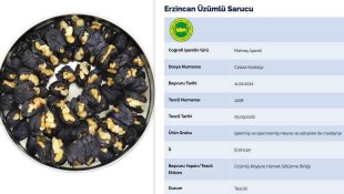 Lezzetlerin sultanı saruc tescillendi