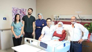 Böbreğinde 8 santimlik tümör bulunan hasta Şehir Hastanesinde sağlığına kavuştu