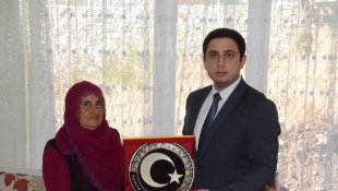 Kaymakam Başar, şehit yakınları ve ihtiyaç sahibi ailelerle bir araya geldi