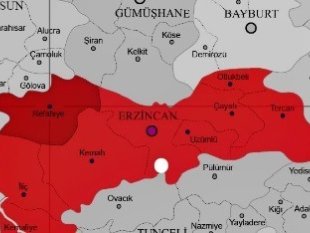 Erzincan'da 3.8 büyüklüğünde deprem