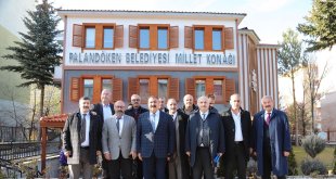 EBB Meclis üyeleri Palandöken'in zirve yatırımlarını gezdi