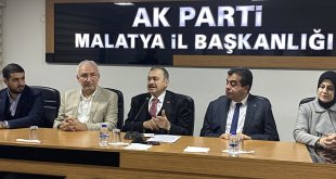AK Parti Milletvekili Eroğlu AK Parti Malatya İl Başkanlığı'nı ziyaret etti