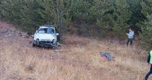 Ardahan'da otomobil şarampole devrildi: 1 ölü