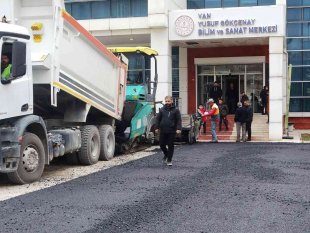 350 öğrencinin eğitim aldığı Yusuf Gökçenay BİLSEM'in çevresi yenileniyor