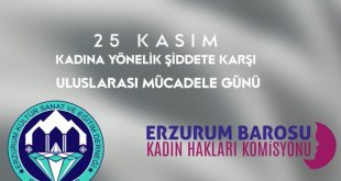 Erzurumlu kadınlar seslerini yükseltti