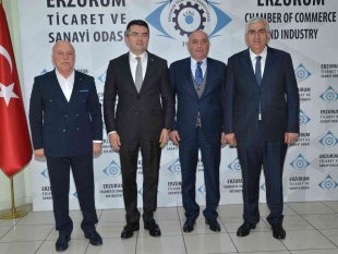 İl protokolünden ETSO yönetimine tebrik ziyareti