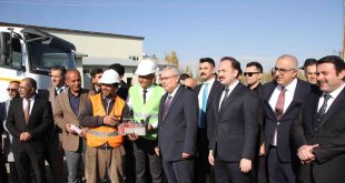 Malazgirt'te yapılacak otogarın temeli törenle atıldı