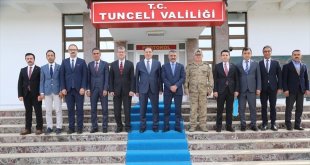 Kamu Başdenetçisi Şeref Malkoç, Tunceli'de ziyaretlerde bulundu