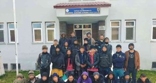 Tatvan'da 28 düzensiz göçmen yakalandı