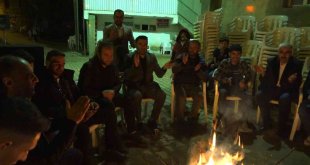 Damda gelin karşılama geleneğine betonarme ev ayarı