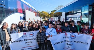 Adilcevaz'dan 75 öğrenci Çanakkale ve İstanbul gezisine gönderildi