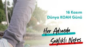 Sağlık Müdürlüğü'nden KOAH açıklaması