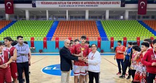 Elazığ'da Basketbol Yerel Lig U14 müsabakaları tamamlandı