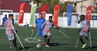 Ampute Futbol Türkiye Kupası'nda ikinci gün müsabakaları tamamlandı