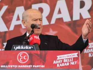 MHP Genel Başkanı Bahçeli: "Cumhurbaşkanı adayımız Recep Tayyip Erdoğan'dır"