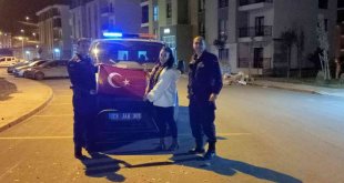 Kavga ihbarına giden jandarmaya pastalı kutlama