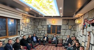 Kaymakam Karali'ye teşekkür ziyareti