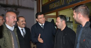 DEVA Partisi Genel Başkan Yardımcısı Şahin, Bitlis'te esnafı ziyaret etti
