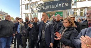 Tunceli'deki katı atık tesisi protestosunda gerginlik
