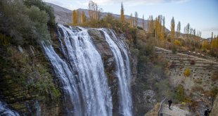 Doğa harikası Tortum Şelalesi'nin çehresi yeni dikilen fidanlarla değişecek
