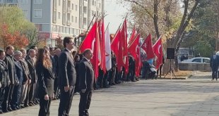 Aşkale'de 10 Kasım Atatürk'ü Anma etkinliği