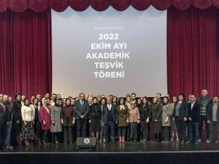 Ekim ayı bilimsel teşvik ve ödül töreni düzenlendi