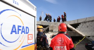 Van'da 2 yılda 375 gönüllüden oluşan 15 arama kurtarma ekibi kuruldu