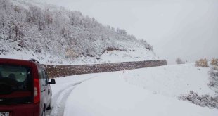 Tunceli'de karla mücadele çalışması