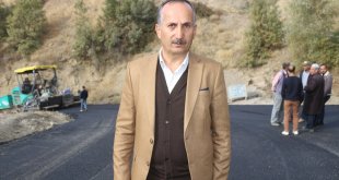 Şemdinli'de mahalle yolları sıcak asfalta kavuşuyor