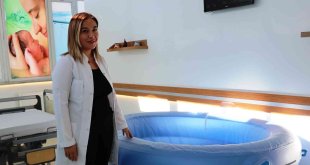 Van'da ilk suda doğum gerçekleşti