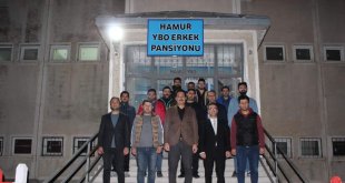 Kaymakam Ali Yıldırım Hamur YBO'yu ziyaret etti