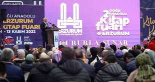 Doğu Anadolu 2. Erzurum kitap fuarı açıldı