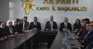 AK Parti Genel Başkan Yardımcısı İleri, Kars'ta partililerle bir araya geldi: