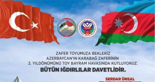 Iğdır'da Karabağ zaferinin 2. yıldönümü kutlanacak
