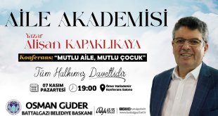 Aile Akademisine Eğitimci-Yazar Kapaklıkaya konuk oldu